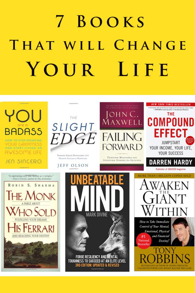 7 Books that will change your life - Amy Silverman Fitness