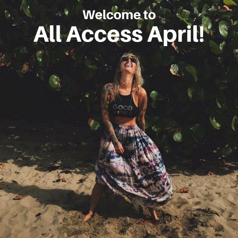 Super Special All Access April!